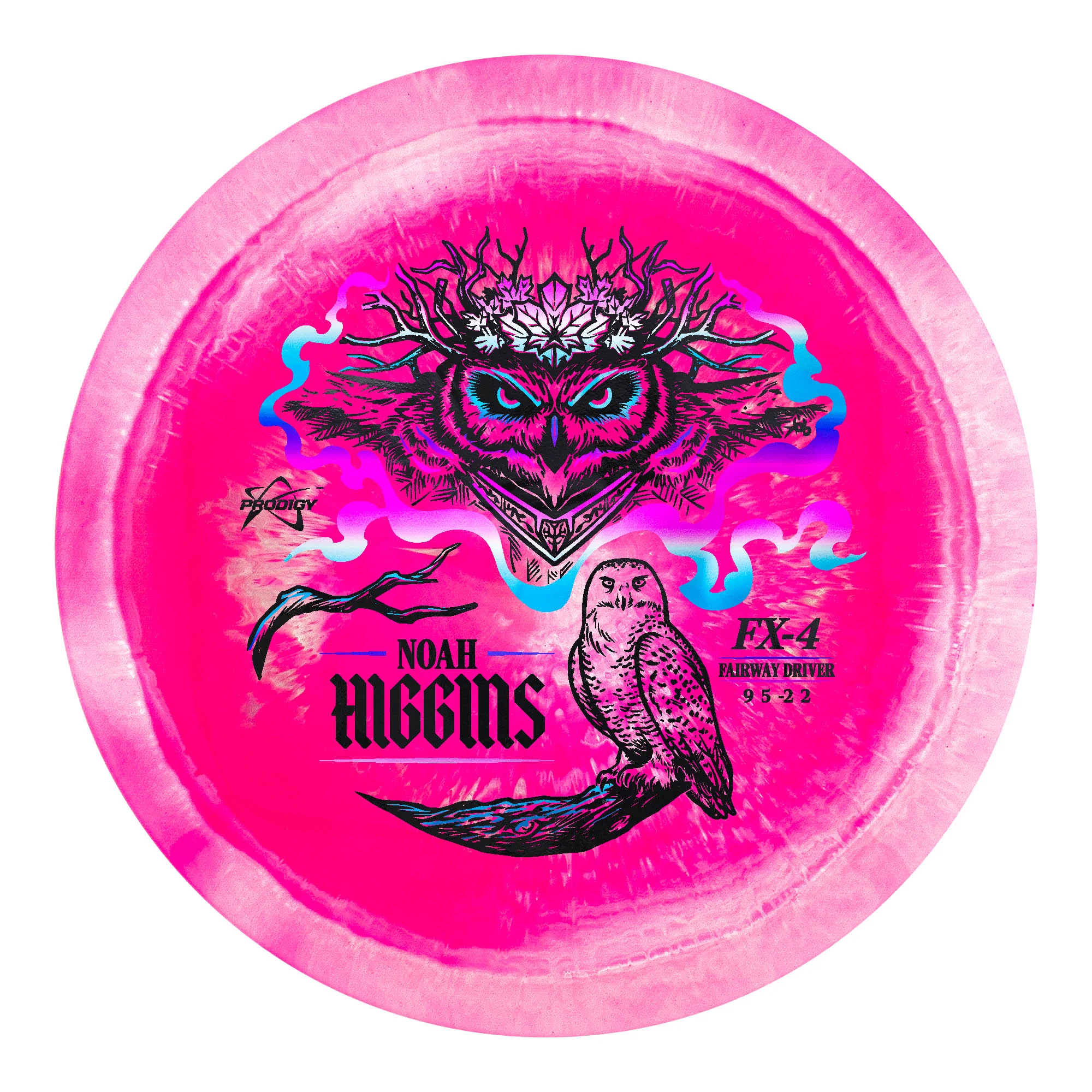 Prodigy FX-4 500 Spectrum Noah Higgins 2026 Signature Series Fairway Driver Golf Disc - Image 4