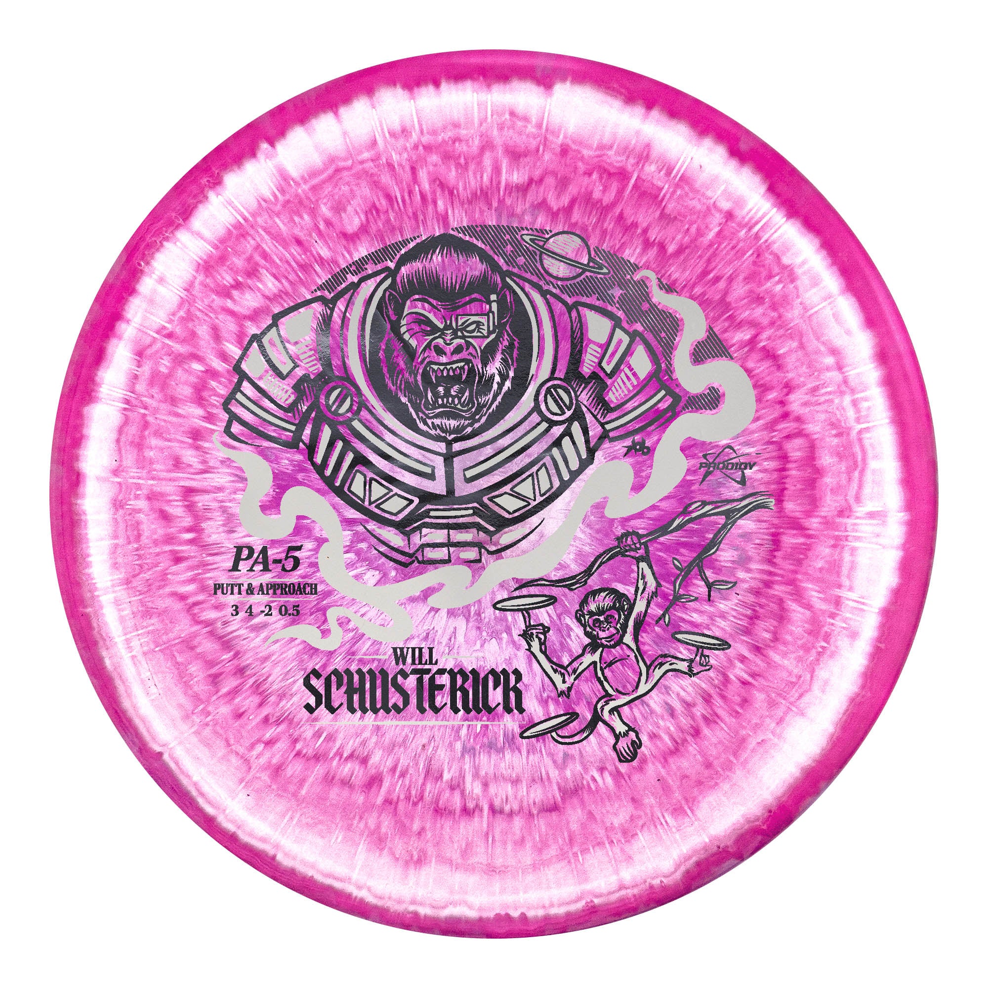 Prodigy PA-5 500 Spectrum Will Schusterick 2026 Signature Series Putt & Approach Golf Disc - Image 4