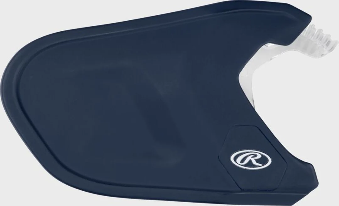 Rawlings Mach Batting Helmet Jaw Guard/Extender Matte - Image 2