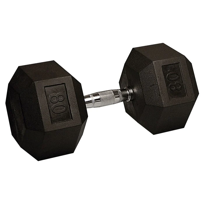 Rubber Hex Dumbbell - Image 19