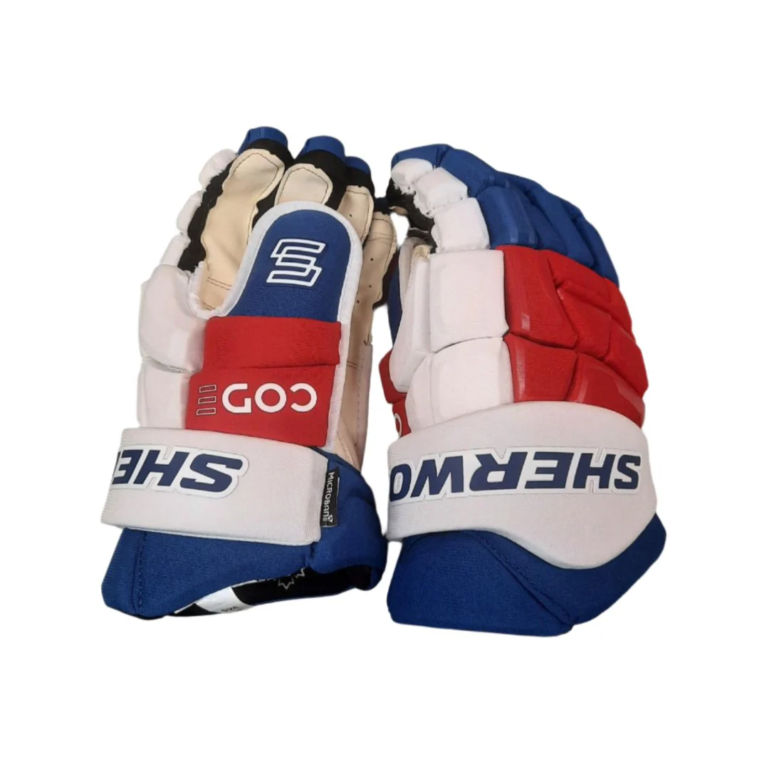 Sherwood Senior Code Encrypt 1 Pro Spec Hockey Player Gloves - Image 12
