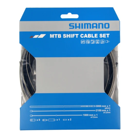 Shimano OT-SP41 MTB Stainless Steel Shift Cable Set - Image 2