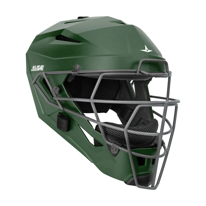 All-Star Senior MVP5 Matte Catcher's Helmet c/w Deflexion - Image 4
