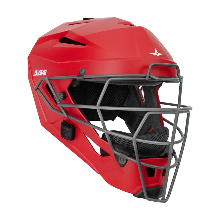 All-Star Senior MVP5 Matte Catcher's Helmet c/w Deflexion - Image 6