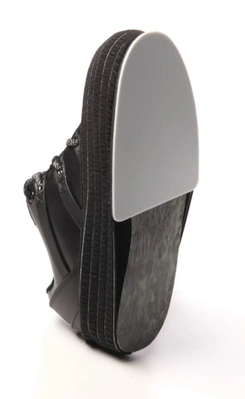 ASHAM 1/16" Teflon Half Foot Slip-On Curling Shoe Slider - Image 2