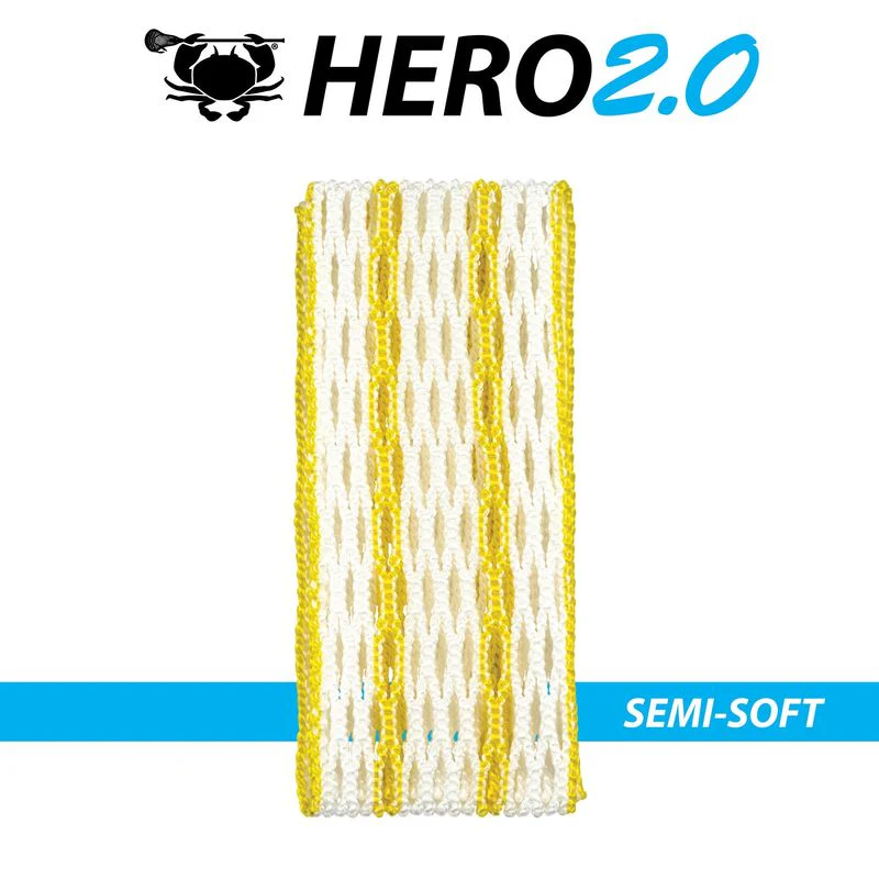 East Coast Dyes Hero 2.0 Striker Lacrosse Mesh Piece - Image 10