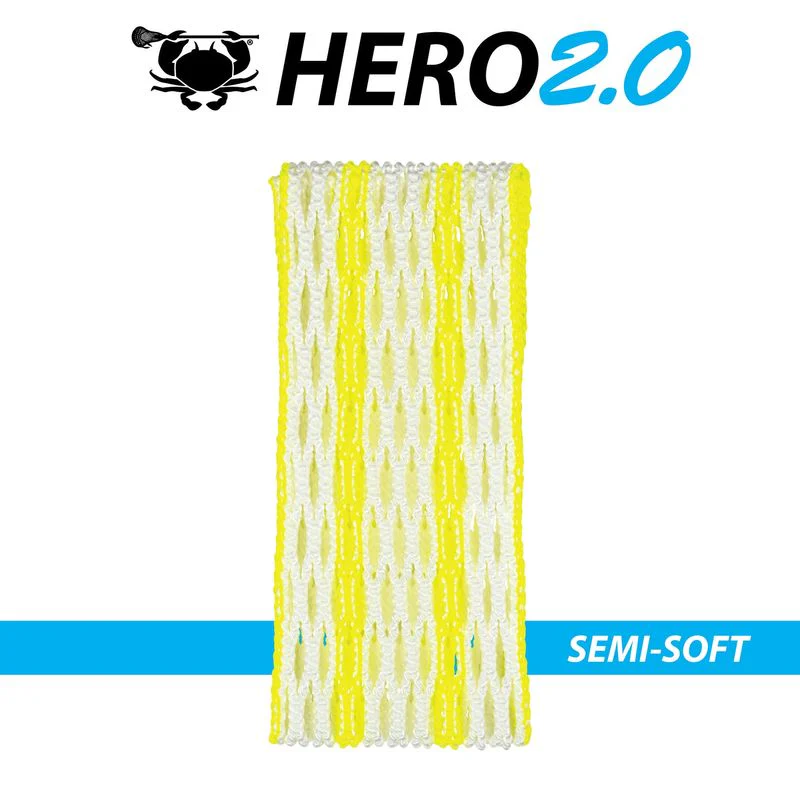 East Coast Dyes Hero 2.0 Striker Lacrosse Mesh Piece - Image 5
