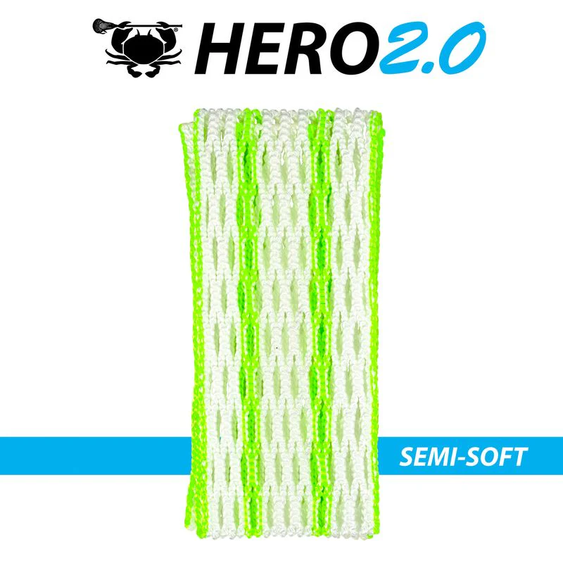 East Coast Dyes Hero 2.0 Striker Lacrosse Mesh Piece - Image 6