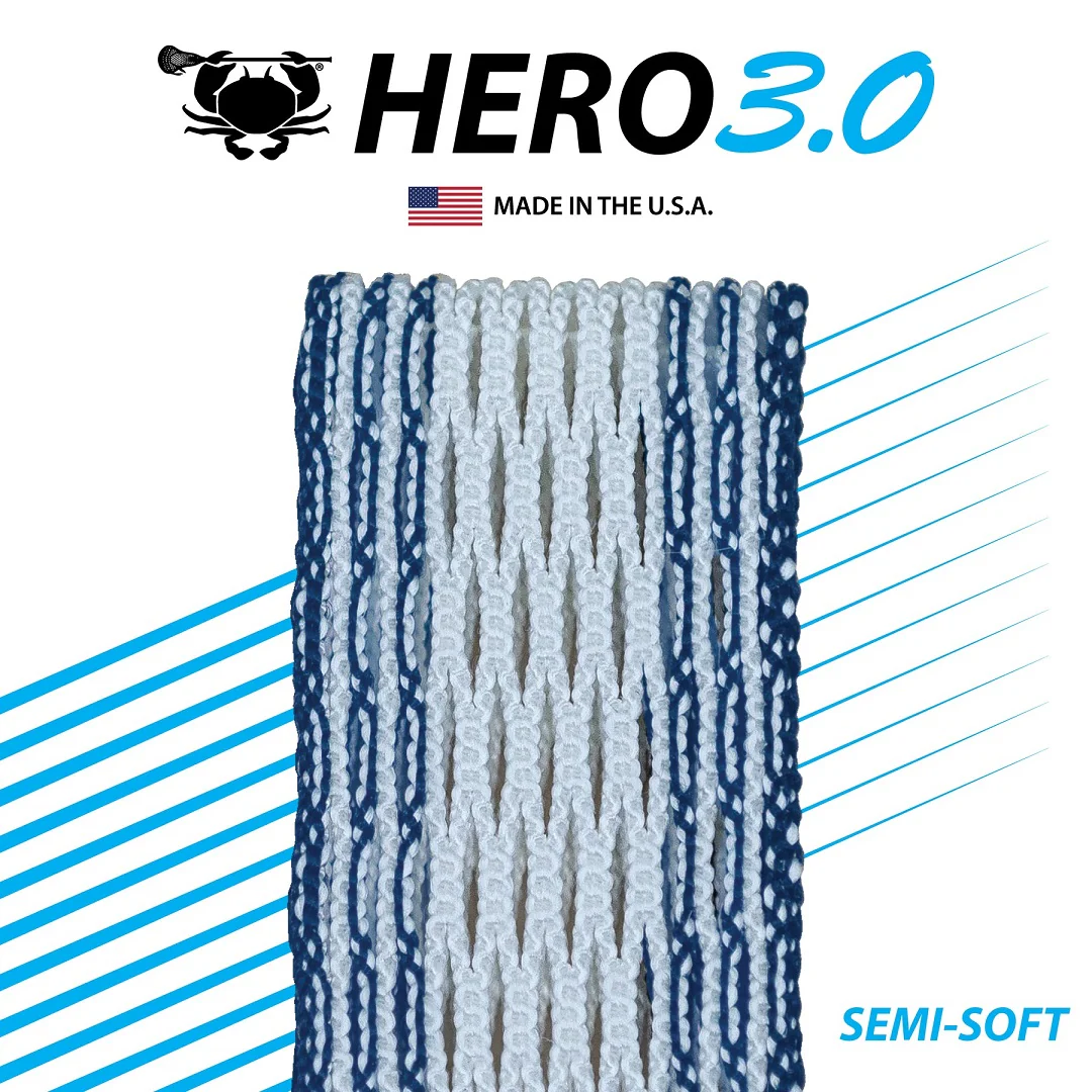 East Coast Dyes Hero 3.0 Storm Striker Lacrosse Mesh Piece - Image 9