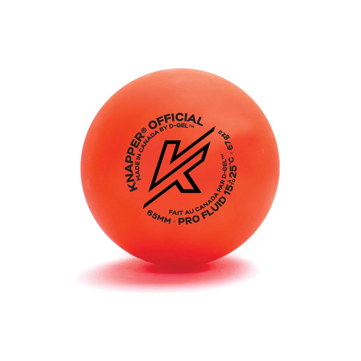 KNAPPER AK Pro-Fluid K231 Orange Hockey Ball