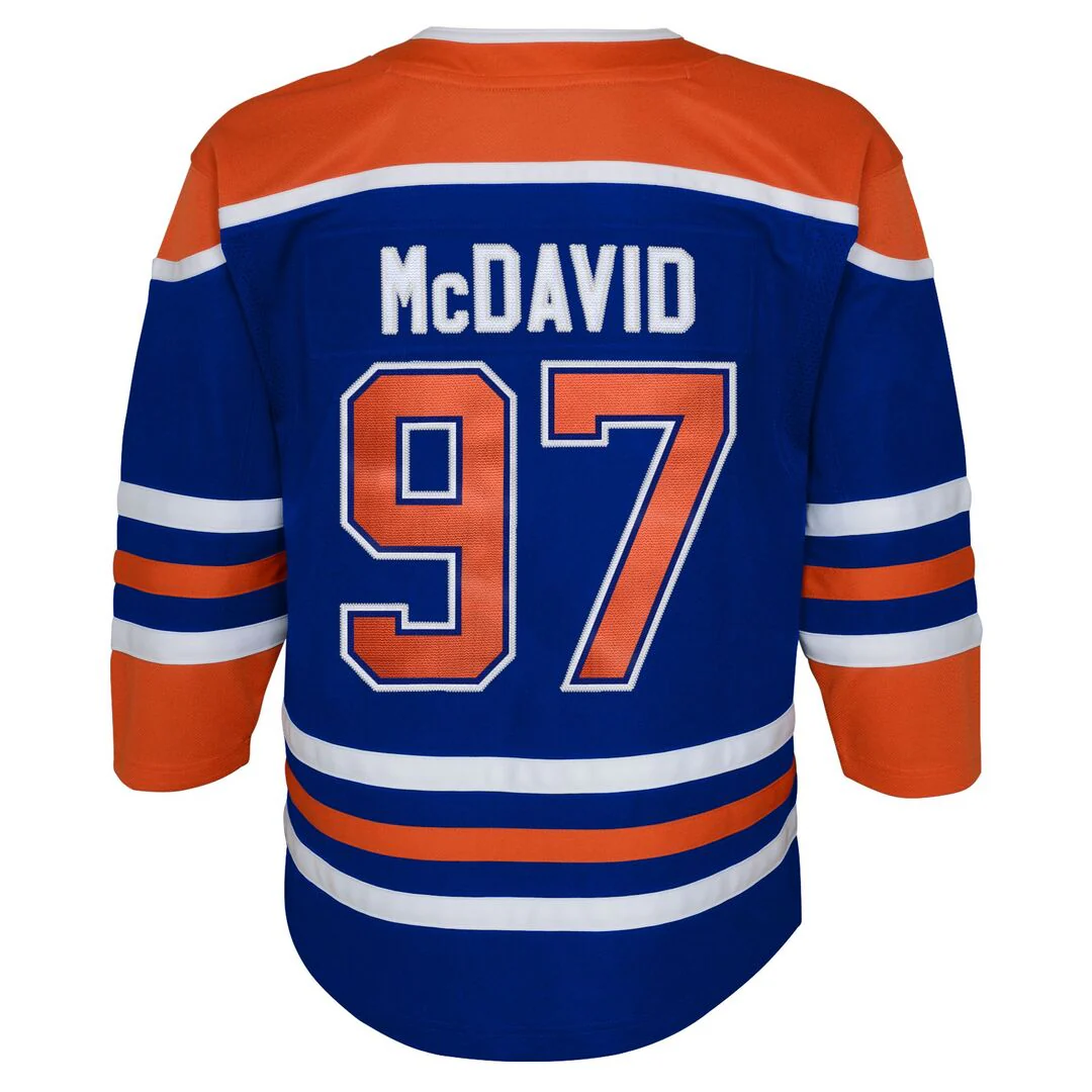NHL Branded Child Edmonton Oilers Connor McDavid Home Jersey