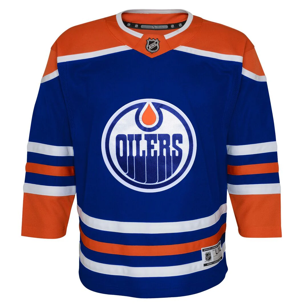 NHL Branded Toddler Edmonton Oilers Connor McDavid Home Jersey - Image 2