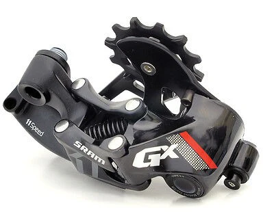 SRAM GX-1X11, 1x11-Speed, Long Cage. Red Rear Derailleur