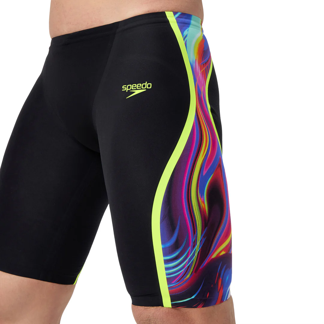 Speedo Men's Fastskin LZR Pure Intent 2.0 Printed Swim Jammer - Image 5