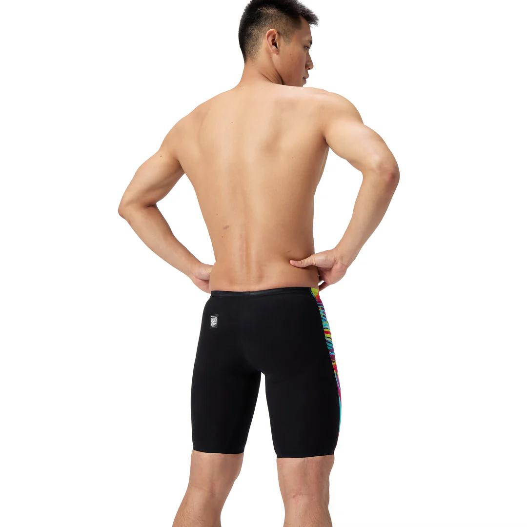 Speedo Men's Fastskin LZR Pure Valor 2.0 Printed Swim Jammer - Image 4