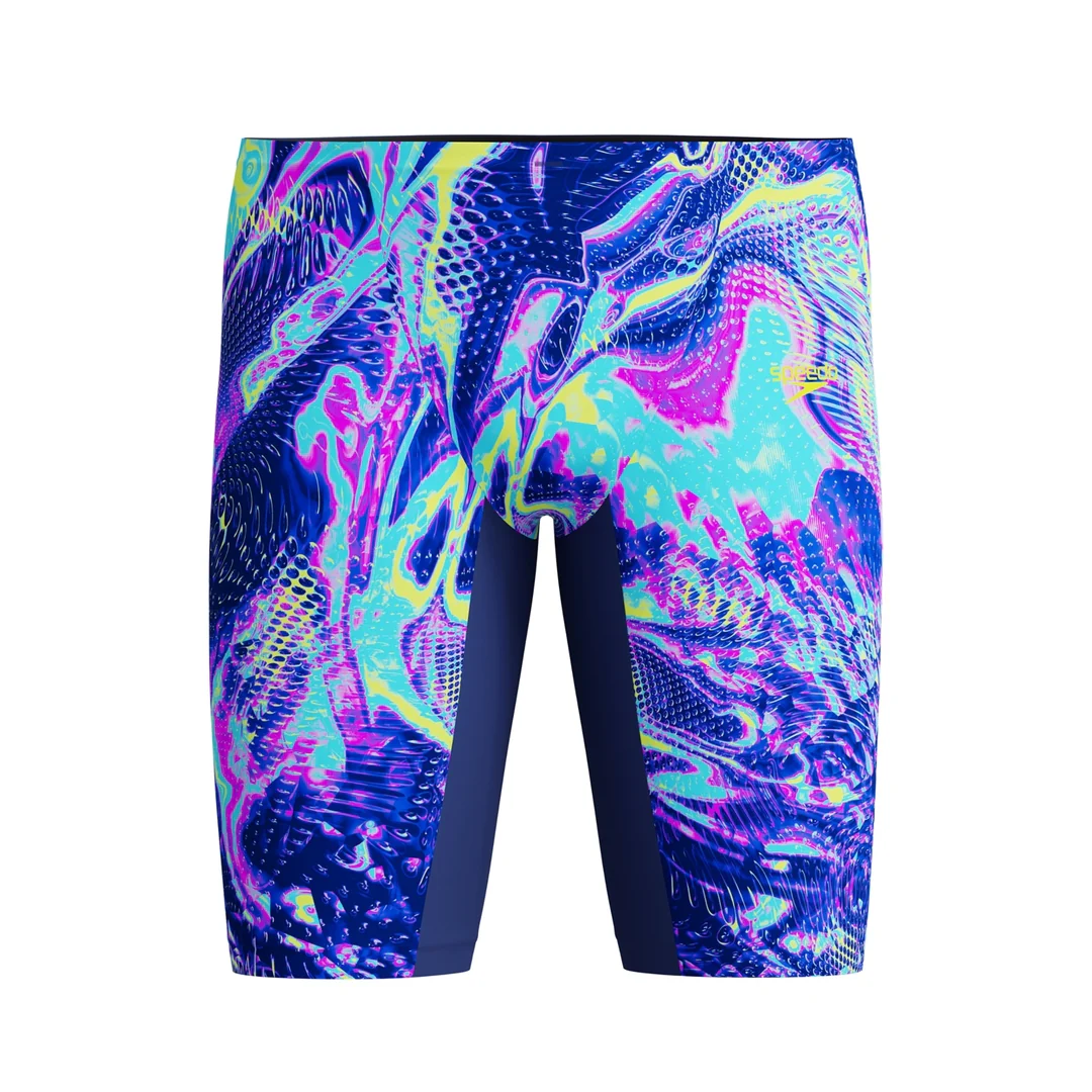 Speedo Men's Fastskin LZR Pure Valor 2.0 Printed Swim Jammer