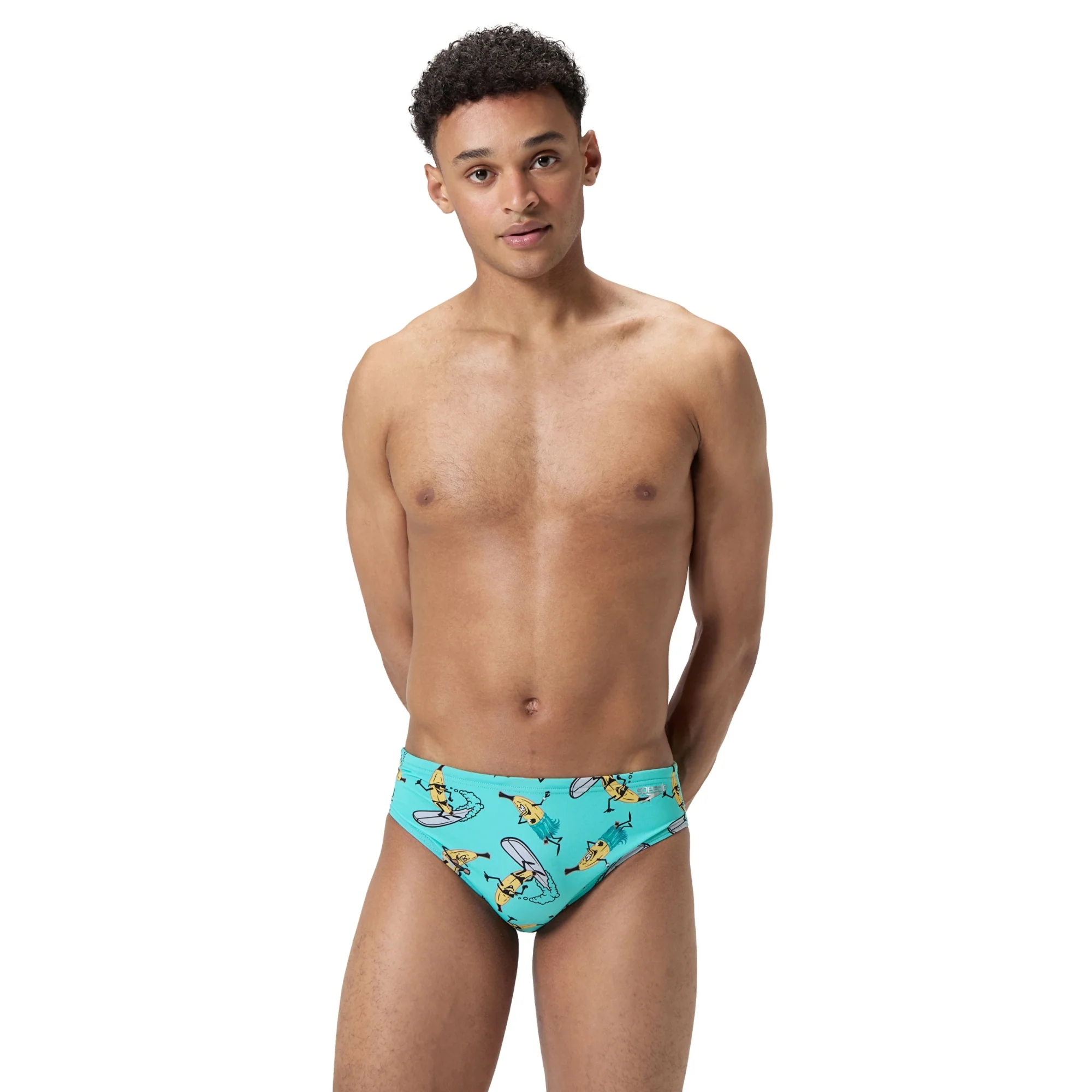 Speedo Men's Printed One Swim Brief