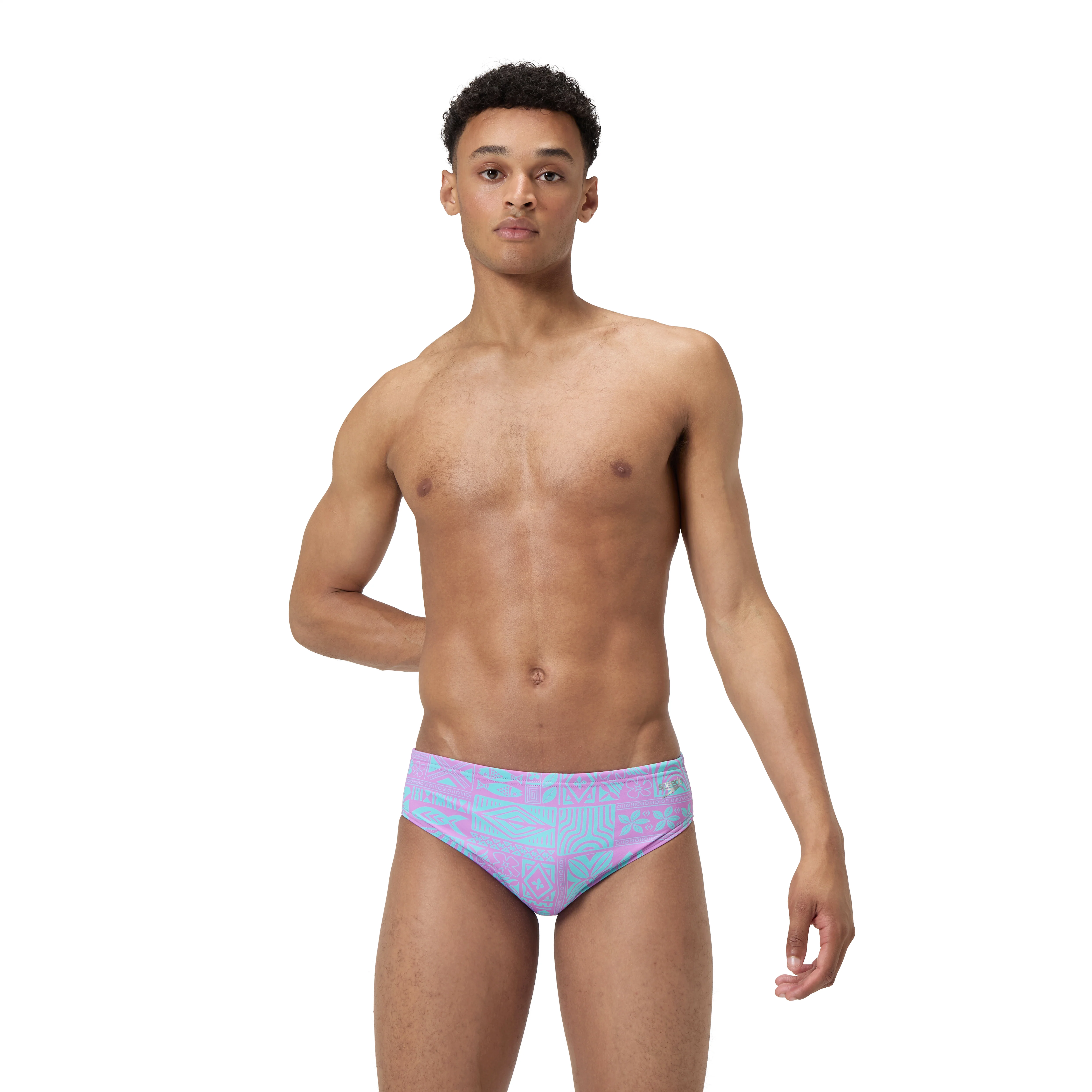 Speedo Men's Printed One Swim Brief - Image 6