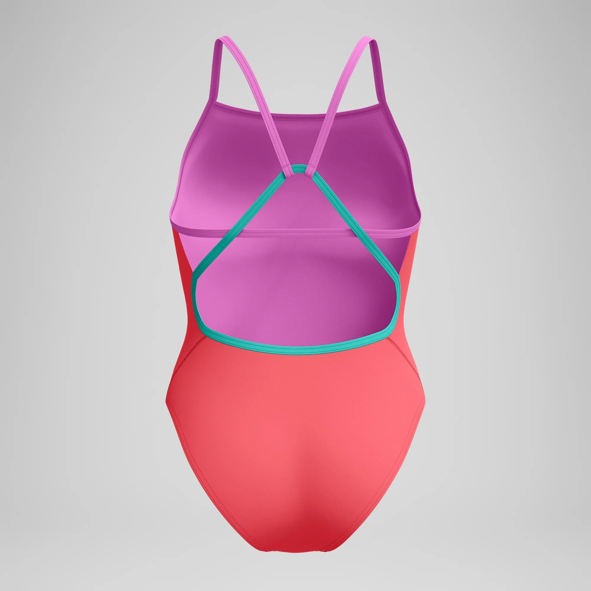 Speedo Women's Solid Tri Back One Piece Swimsuit - Image 11