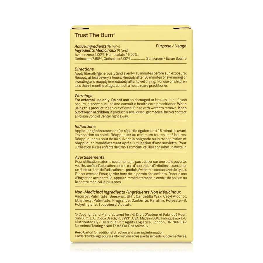 Sun Bum Original SPF 30 Sunscreen Face Stick - Image 3