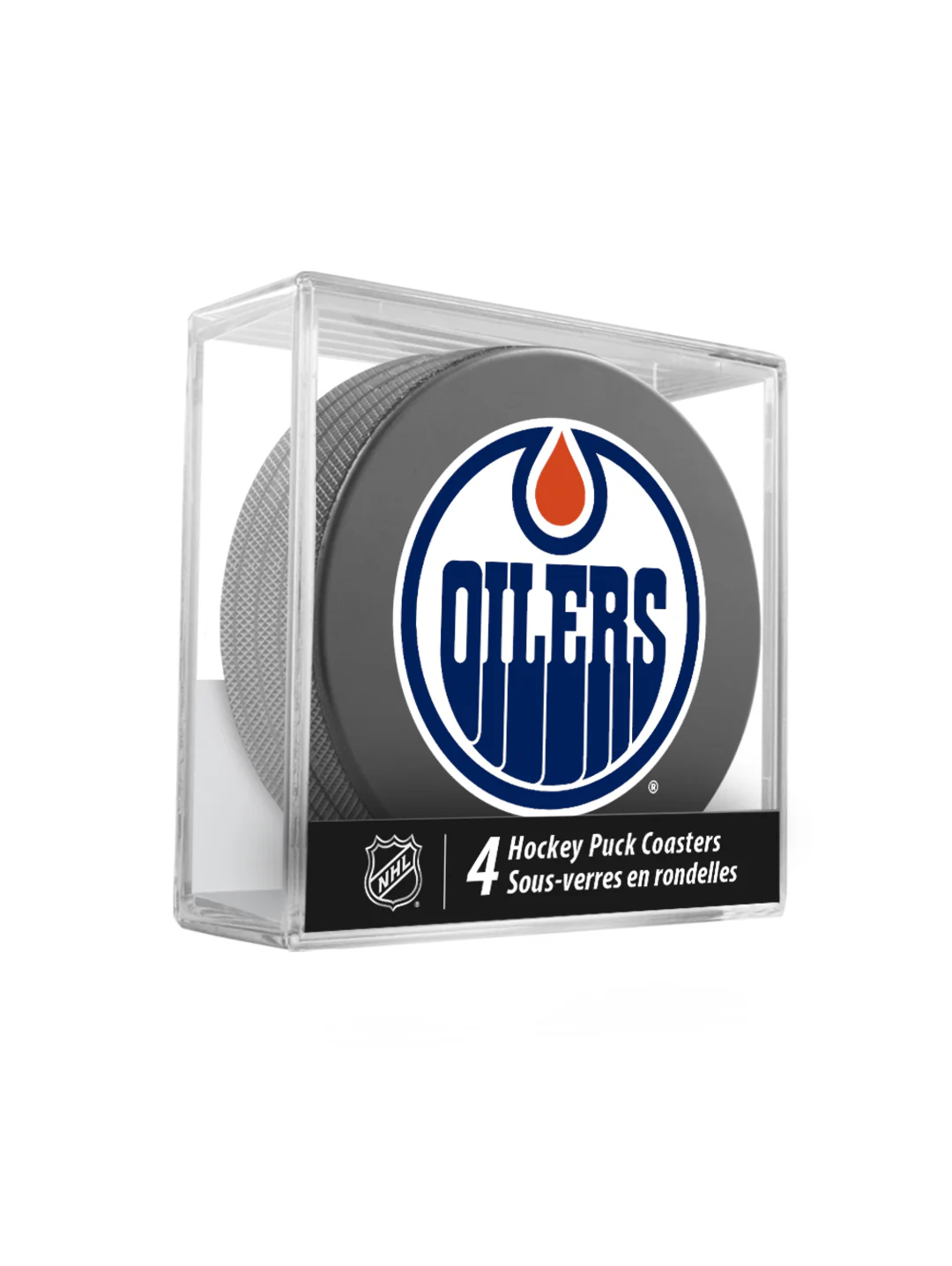 The Sports Vault NHL Edmonton Oilers 4 Pack Coaster Set - Image 2