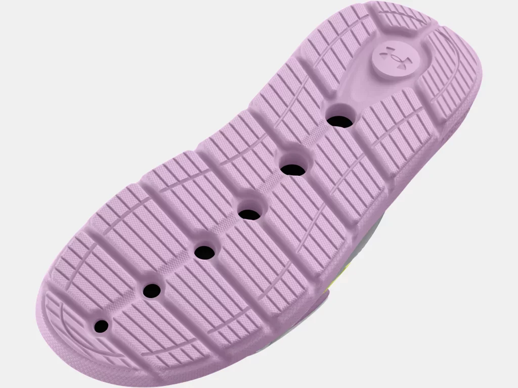 Under Armour Girl's Ignite 7 Slides Sandal - Image 5