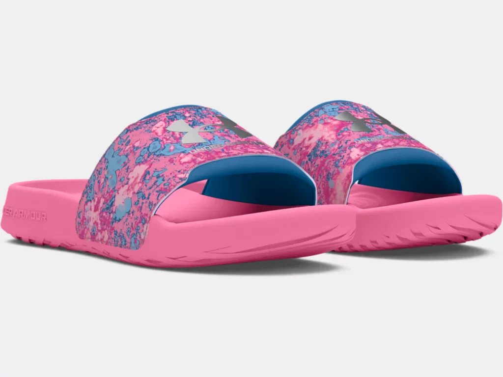 Under Armour Girl's Ignite Select Slides Sandal - Image 6