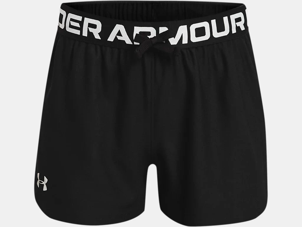 Under Armour Girl's Play Up Twist Shorts - Image 2