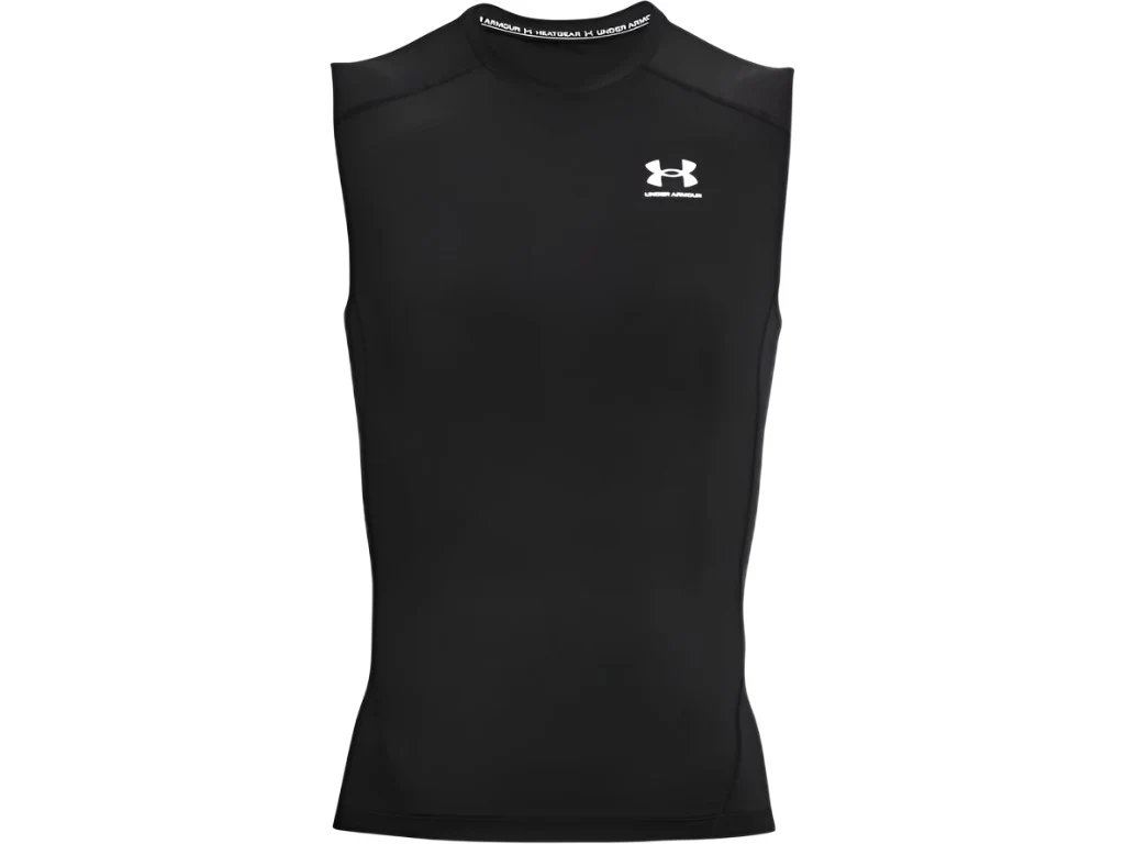 Under Armour Men's HeatGear Compression Sleeveless Tank - Image 2