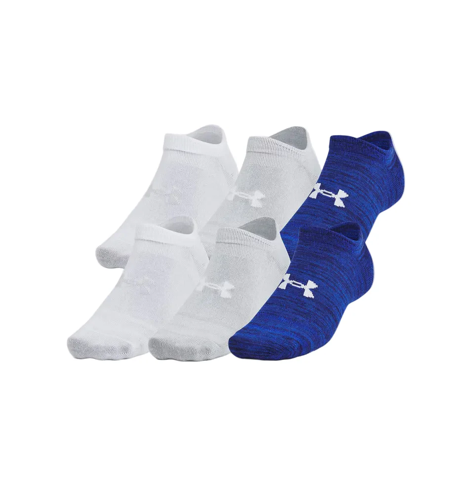 Under Armour Senior Essential No Show Sock 6-Pack