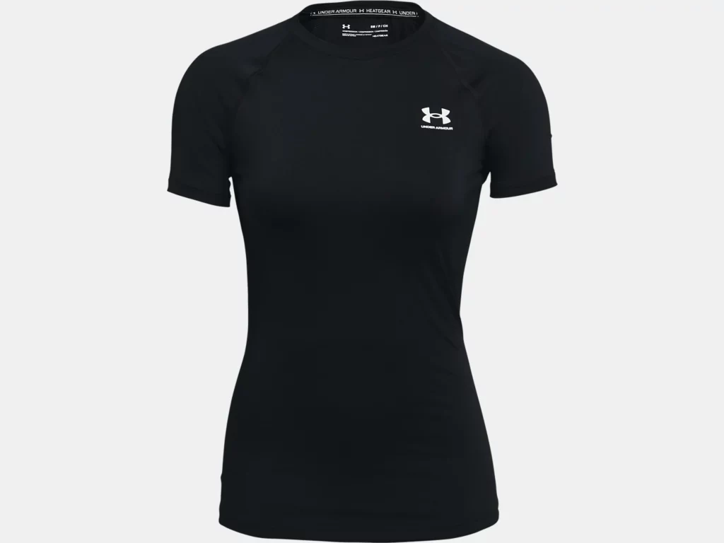 Under Armour Women's HeatGear Compression Short Sleeve Shirt - Image 2