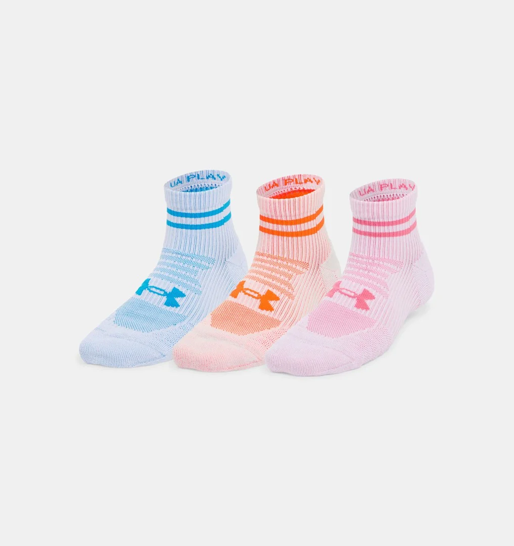 Under Armour Women's Play Up Quarter Sock 3-Pack
