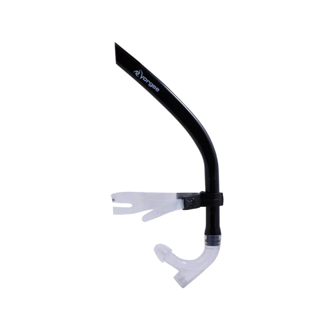 Vorgee Front End Black Swimmers Swim Snorkel