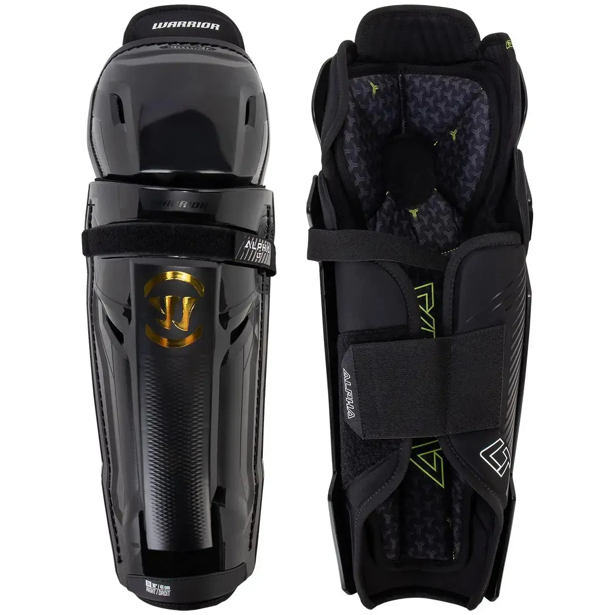 Warrior Junior Alpha LT Hockey Player Shin Guard
