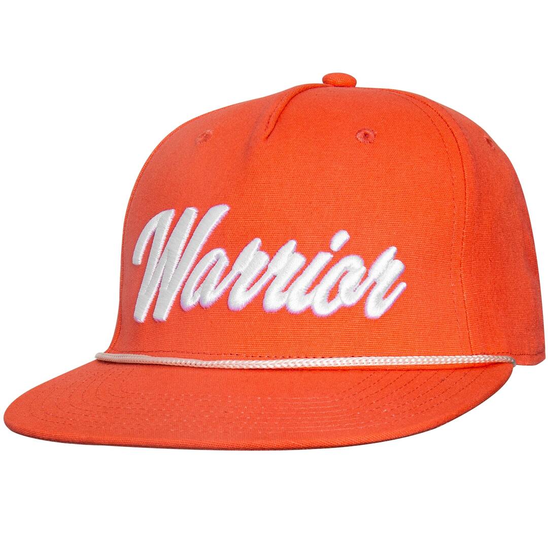 Warrior Script Flatbrim Snapback Rope Cap - Image 2
