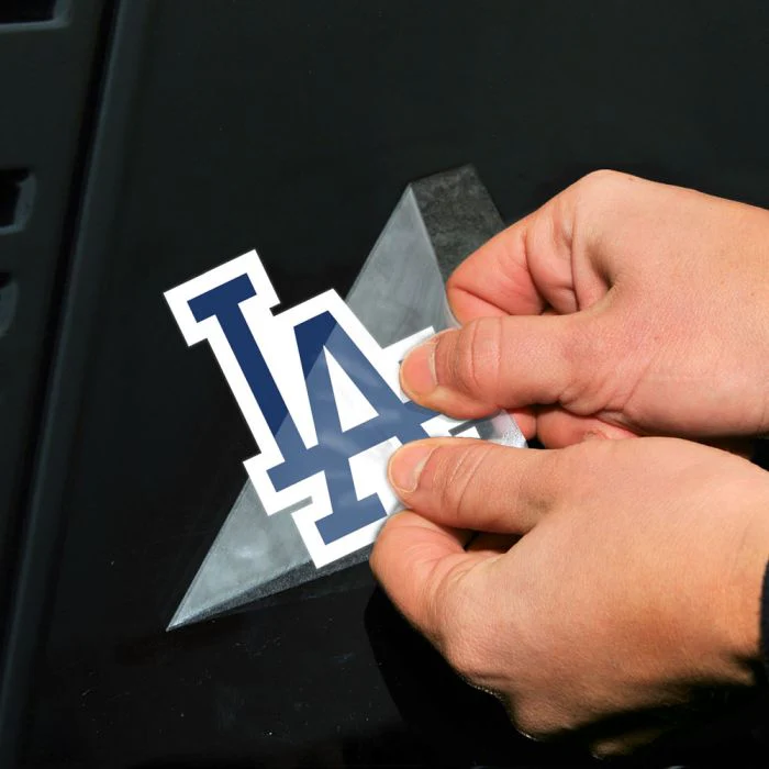 Wincraft MLB Los Angeles Dodgers 4"x4" Perfect Cut Decal - Image 2