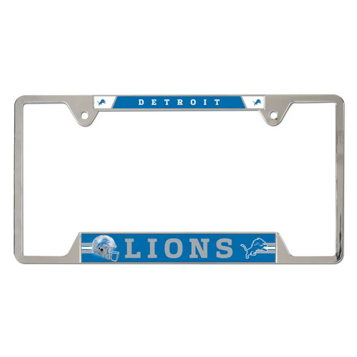 Wincraft NFL Detroit Lions Metal License Plate Frame